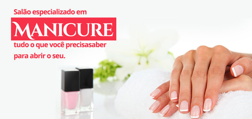 Salão especializado em manicure