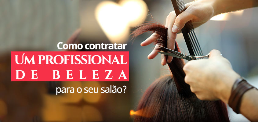 contratar um profissional de beleza